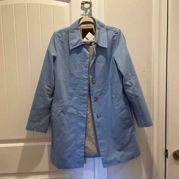 Coach trench coat jacket - Picture 1 of 7